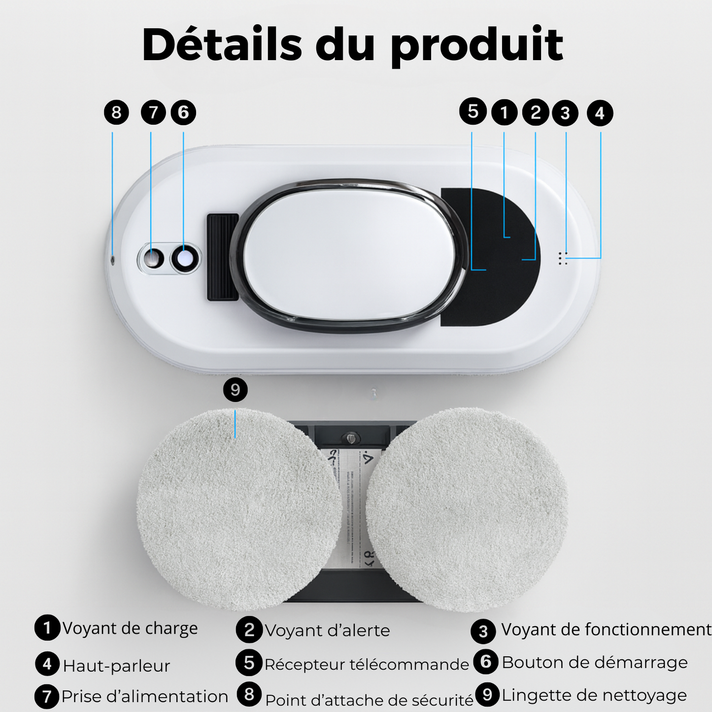 Robot lave vitre